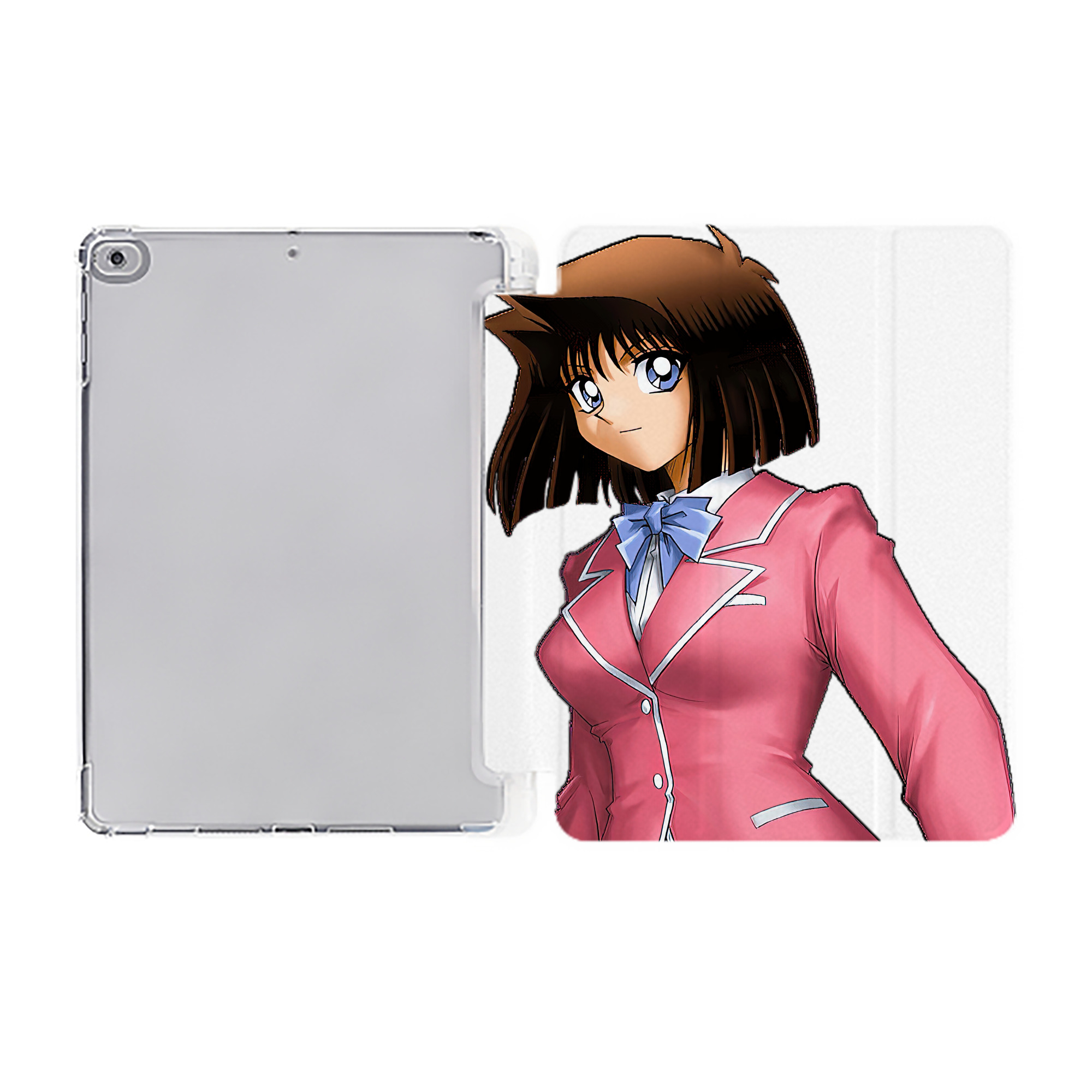 （画像用） 遊☆戯☆王 Yu-Gi-Oh! IPad ケース ペン収納付き 三つ折りスタンド PUレザー×シリコン 対応機種9.5/10.5/10.9インチ